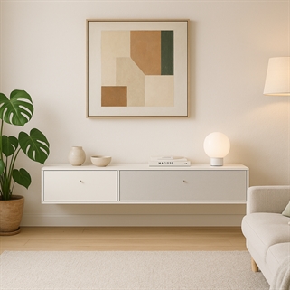 Mistral AV TV-Møbel – Modul 034 Snehvid